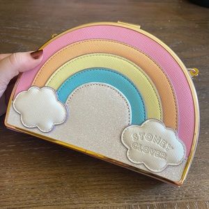 Stoney Clover Lane x Target Rainbow crossbody bag